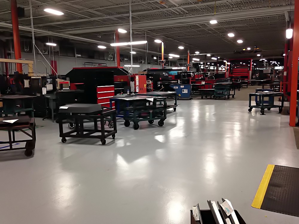 enhancing safety with clean industrial floors